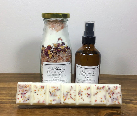 Rose Milk Bath Bundle